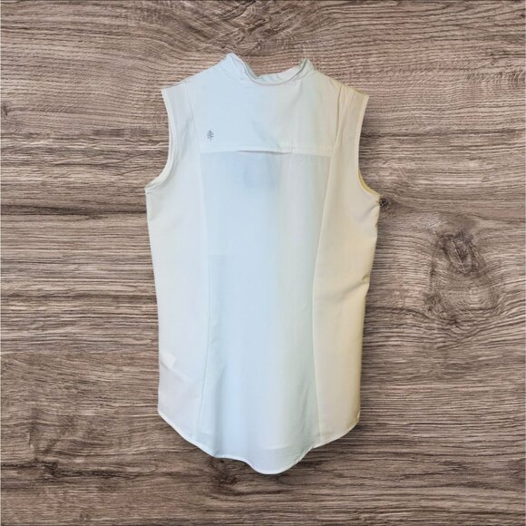 Royal Robbins Expedition Pro Tunic Tank Top XS White NWT Snap Front - Picture 2 of 10
